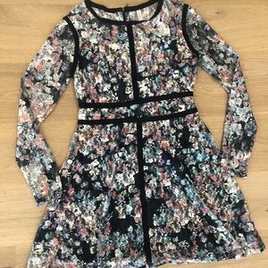 Lace Floral Dress
